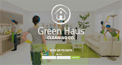 Desktop Screenshot of greenhauscleaning.com